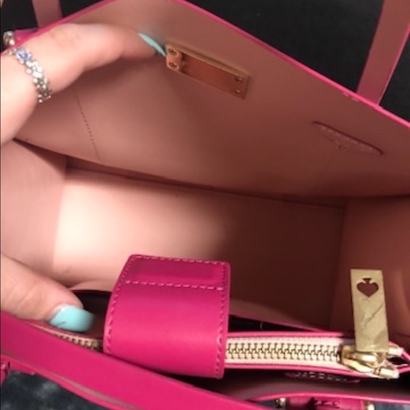 Bright Pink Kate Spade Purse - Picture 6 of 8